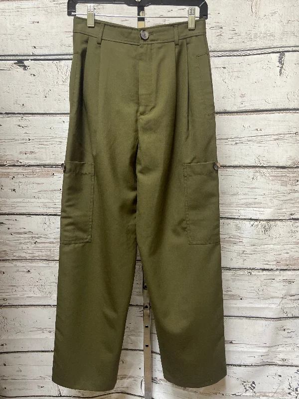 All-Day Wear Pants Cargo & Utility By Zara In Green, Size: Xs