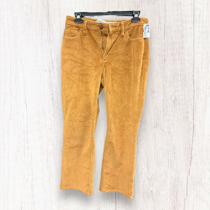 Casual Hoodies Pants Corduroy By Universal Thread In Tan, Size: 6