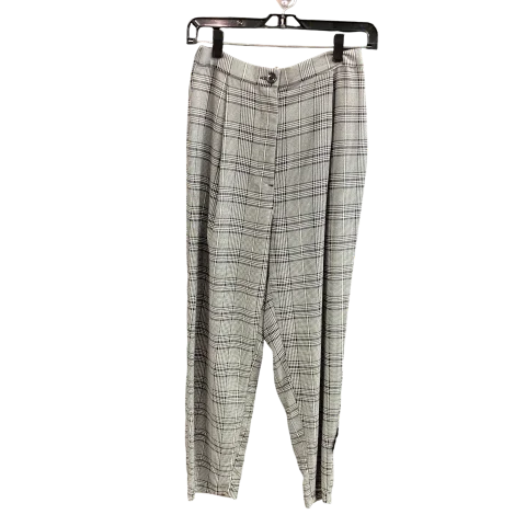 Boho Menswear Pants Dress By Divided In Black & White, Size: 6