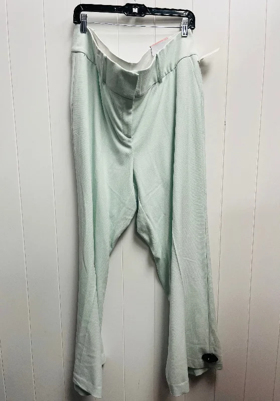 Casual Wear Pants Dress By Lane Bryant In Green, Size: 20