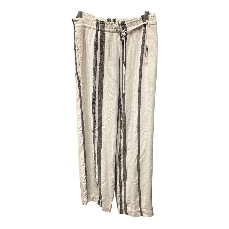 Classic Casual Pants Lounge By Cloth & Stone In Striped Pattern, Size: L