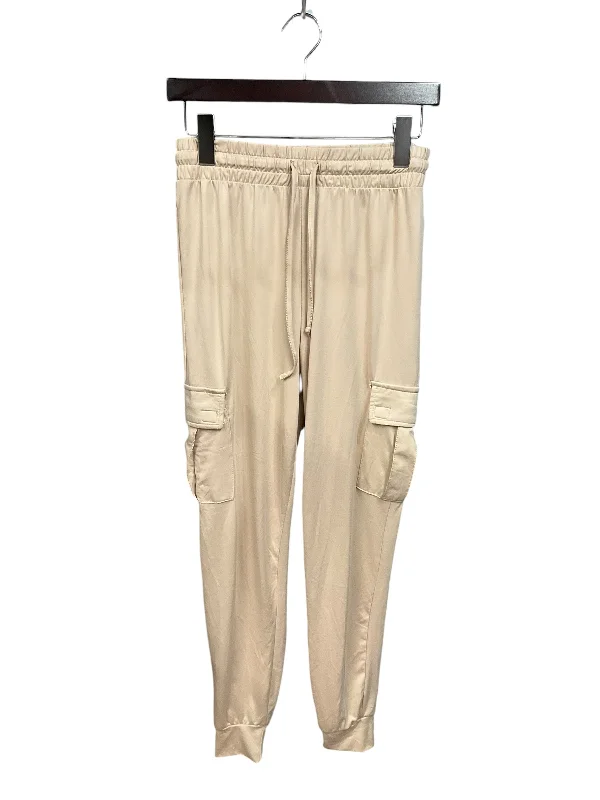 Soft Layers Pants Lounge By Cmb In Beige, Size: 4