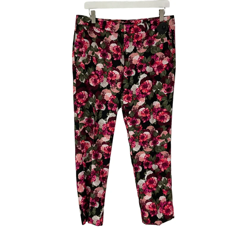 Casual Blazers Pants Other By Banana Republic In Floral Print, Size: S