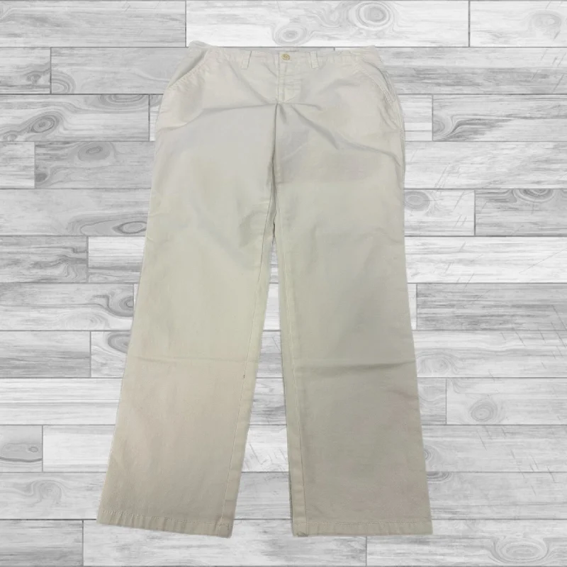 Casual Chinos Pants Other By Lauren By Ralph Lauren In White, Size: 10