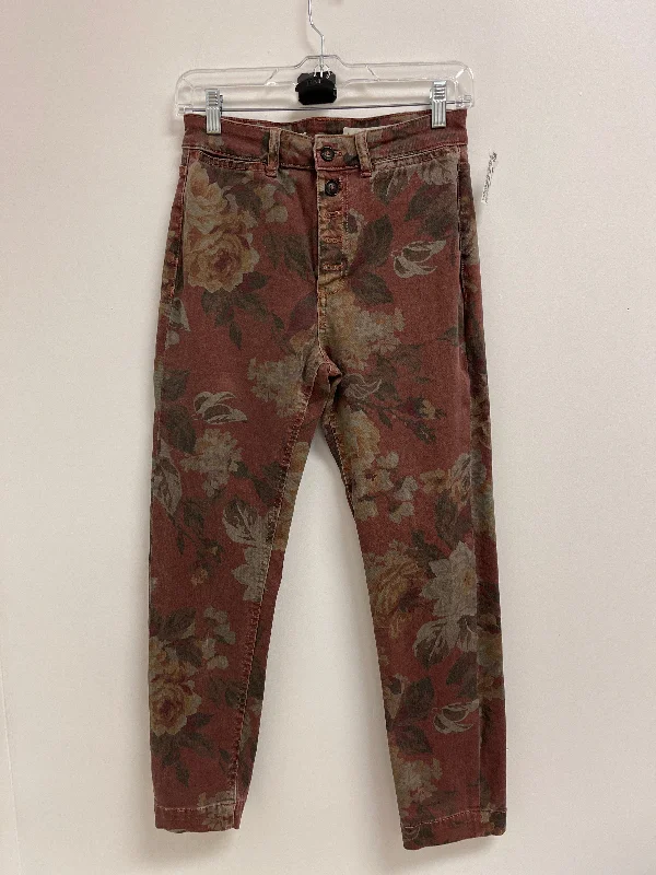 Everyday Outfits Pants Other By Pilcro In Floral Print, Size: 4