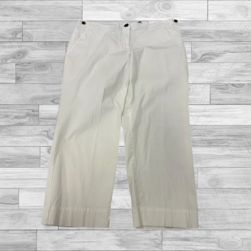 Everyday Wear Pants Other By Talbots In White, Size: 18