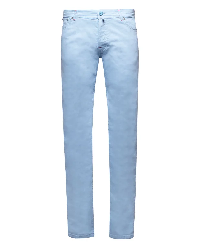 Parkas Style Ice Blue 5 Pocket Pant