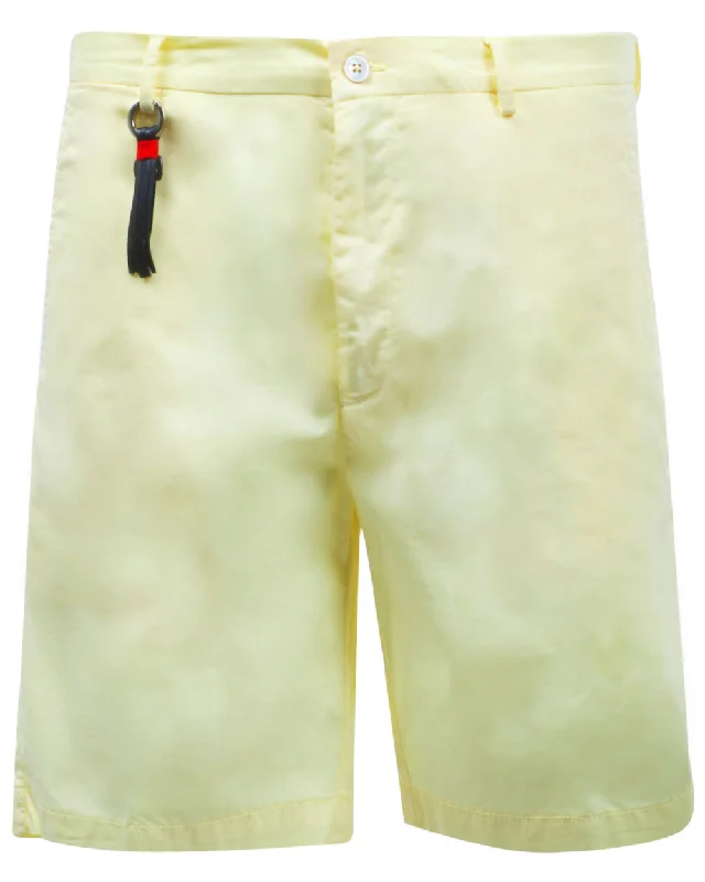 Chunky Sneakers Yellow Bermuda Shorts