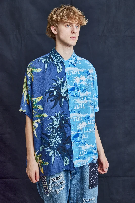 Versatile Style 50/50 Hawaiian Shirt - Aloha