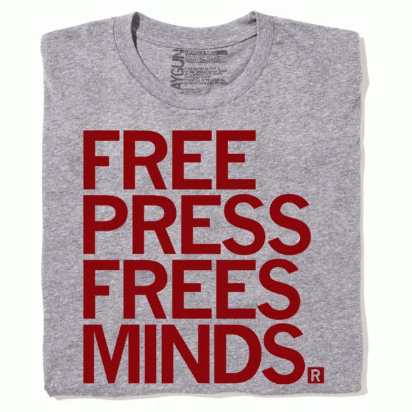 Suede Jackets Free Press Frees Minds (R)