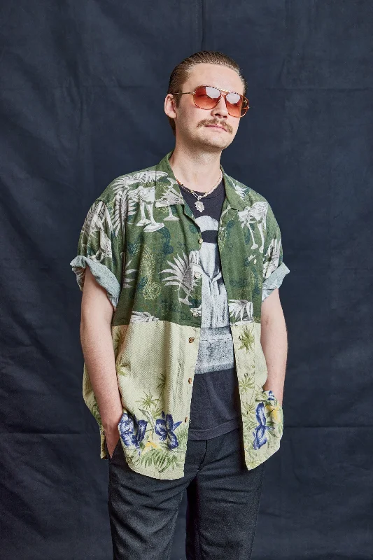 Weekend Outfits 50/50 Hawaiian Shirt - Martini