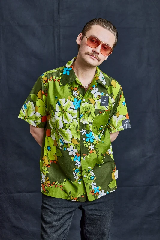 Soft Layers Hibiscus Hawaiian Shirt