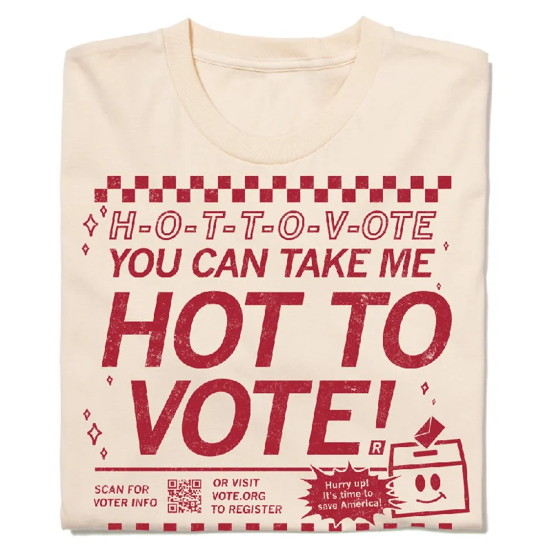 Stylish Polos Hot To Vote (R)