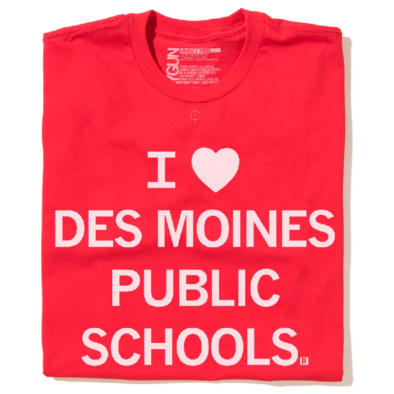 Street Denim I Heart Des Moines Public Schools (R)