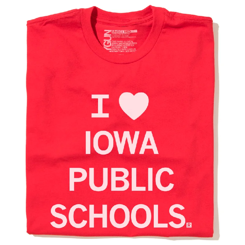 Sportswear Styles I Heart Iowa Public Schools (R)