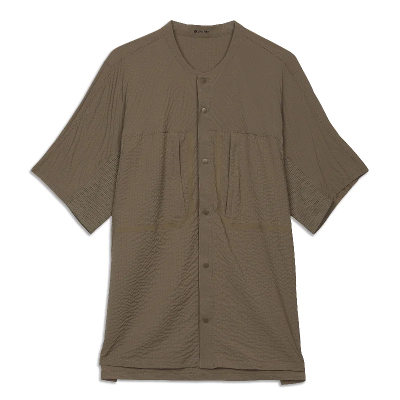 Premium Fabric Lightweight Hiking Short-Sleeve Overshirt - Resale